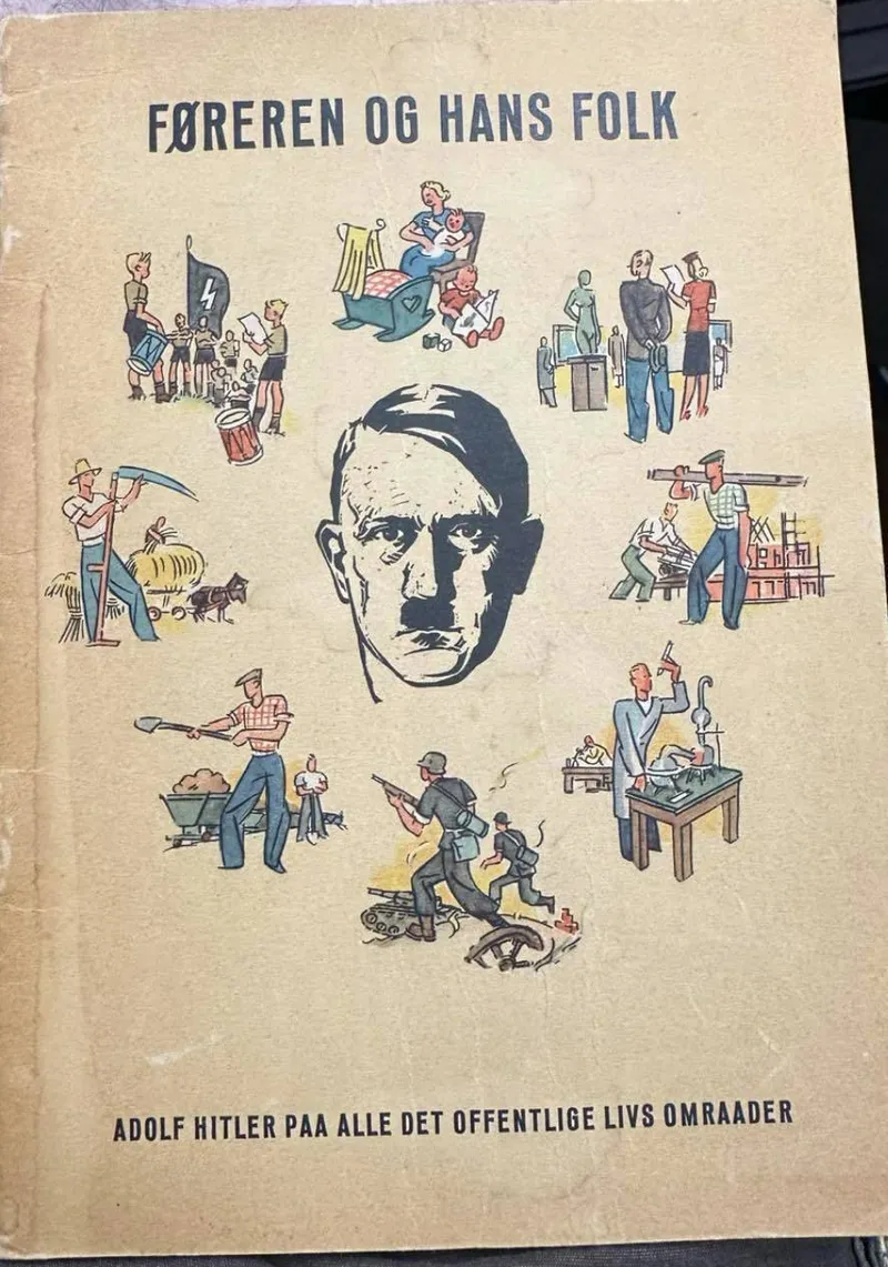 Sjældent originalt dansk nazistisk hæfte