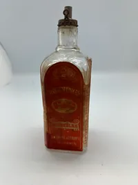 Original stor blækflaske, den skolelæreren havde på sit bord