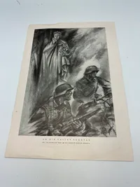Original Hitler billede til indramning