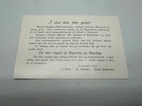 Original 10 kr donations seddel fra Frikorps Danmarks mindehøj, sjælden