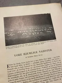 Sjældent originalt hæfte omhandlende DNSAP mm.