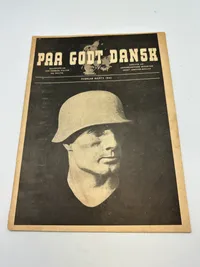 Originalt sjældent Nazistisk blad på godt Dansk Marts 1945