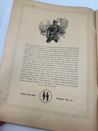 Originalt sjældent Nazistisk blad på godt Dansk Marts 1945
