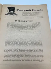 Originalt sjældent Nazistisk blad på godt Dansk Marts 1945