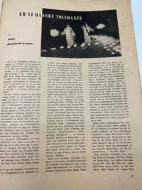 Originalt sjældent Nazistisk blad på godt Dansk Marts 1945