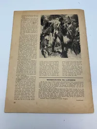 Originalt sjældent Nazistisk blad på godt Dansk Marts 1945