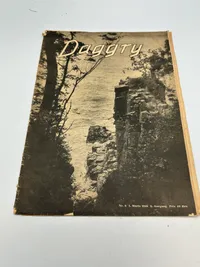 Originalt Nazistisk blad Daggry fra Marts 1945