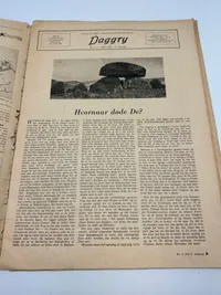 Originalt Nazistisk blad Daggry fra Marts 1945