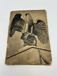 Original Dansk SS / Frikorps Danmark hvervehæfte med indklæbet løbeseddel, for Danmark, ekstremt sjælden