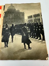 Original Dansk SS / Frikorps Danmark hvervehæfte med indklæbet løbeseddel, for Danmark, ekstremt sjælden