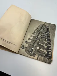 Original Dansk SS / Frikorps Danmark hvervehæfte med indklæbet løbeseddel, for Danmark, ekstremt sjælden