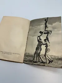 Original Dansk SS / Frikorps Danmark hvervehæfte med indklæbet løbeseddel, for Danmark, ekstremt sjælden