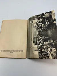 Original Dansk SS / Frikorps Danmark hvervehæfte med indklæbet løbeseddel, for Danmark, ekstremt sjælden