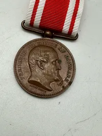 Original deltagermedalje for første slesvigske krig