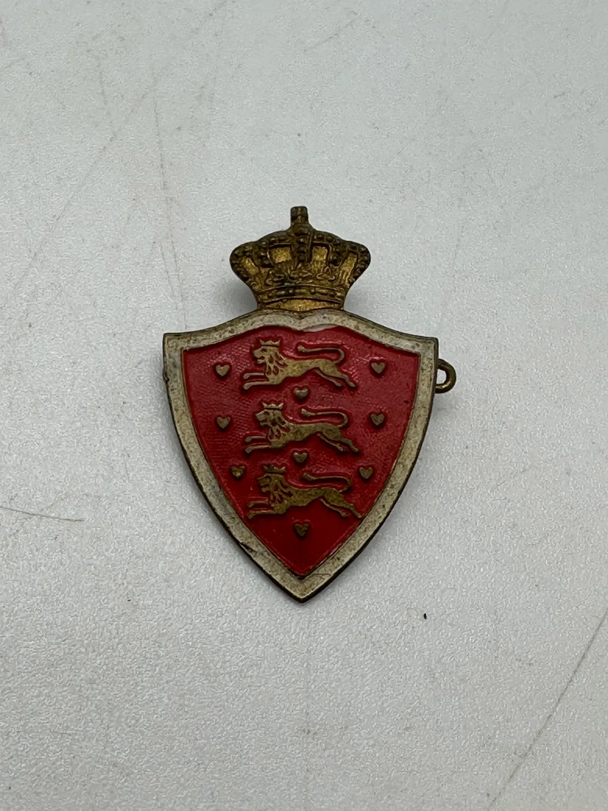 Original dansk pin Kongelig Automobil klub