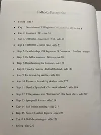 SS regiment 24 Danmark med signatur af forfatter