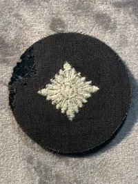 Original tysk rang patch - ww2