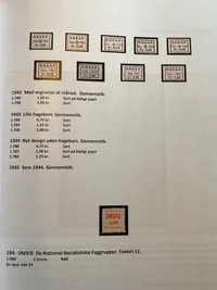 Nationalsocialistiske mærkater 1930-1945