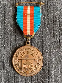 Original medalje - De blå baretter