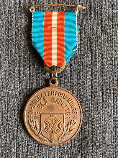 Original medalje - De blå baretter