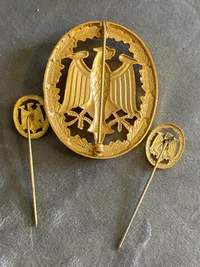 Lot originalt tysk Bundeswehr