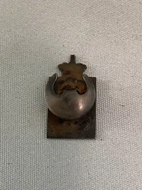 Originalt dansk kongemærke designet af Georg Jensen