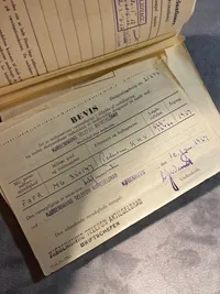 Original dansk soldater bog + hundetegn på sammen mand