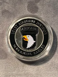 Amerikansk Challenge coin - 101st Airborne Division