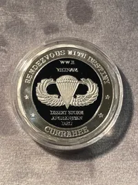 Amerikansk Challenge coin - 101st Airborne Division
