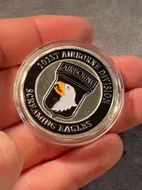Amerikansk Challenge coin - 101st Airborne Division