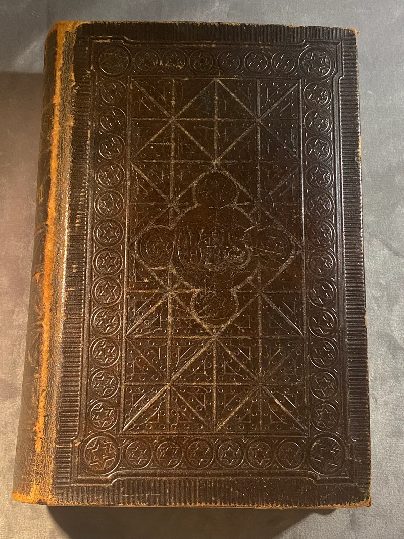 Original dansk bibel fra 1878