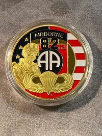 Amerikansk Challenge coin - 82nd Airborne Division