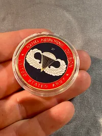 Amerikansk Challenge coin - 82nd Airborne Division