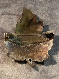 Original Siam broche af Sterling sølv