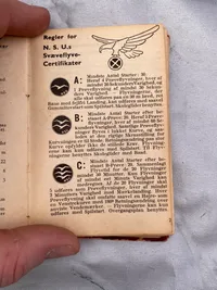 Ekstremt sjælden original lomme kalender fra NSU - 1945