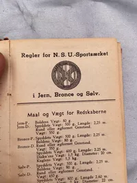 Ekstremt sjælden original lomme kalender fra NSU - 1945