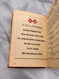Ekstremt sjælden original lomme kalender fra NSU - 1945