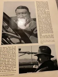 Original Adolf Hitler samlehæfte med sjældent originalt omslag som altid mangler