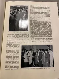 Original Adolf Hitler samlehæfte med sjældent originalt omslag som altid mangler