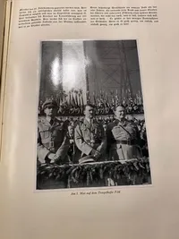 Original Adolf Hitler samlehæfte med sjældent originalt omslag som altid mangler