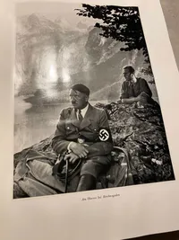 Original Adolf Hitler samlehæfte med sjældent originalt omslag som altid mangler