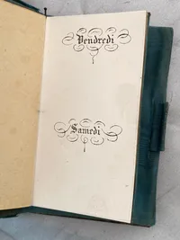 Visitkort holder fra start 1900 tallet - tilhørende tysk Grevinde