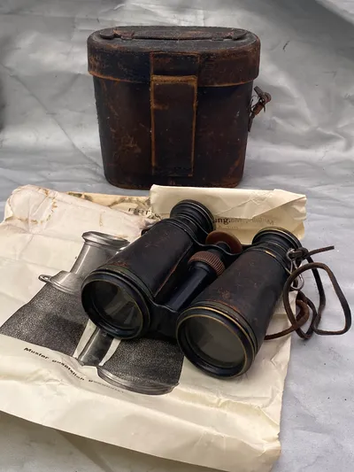 Original tysk ww1 feltkikkert, mend tilhørende brugsanvisning