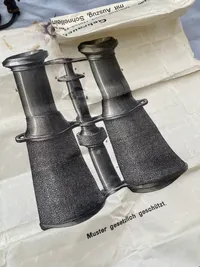 Original tysk ww1 feltkikkert, mend tilhørende brugsanvisning