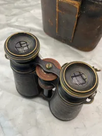 Original tysk ww1 feltkikkert, mend tilhørende brugsanvisning