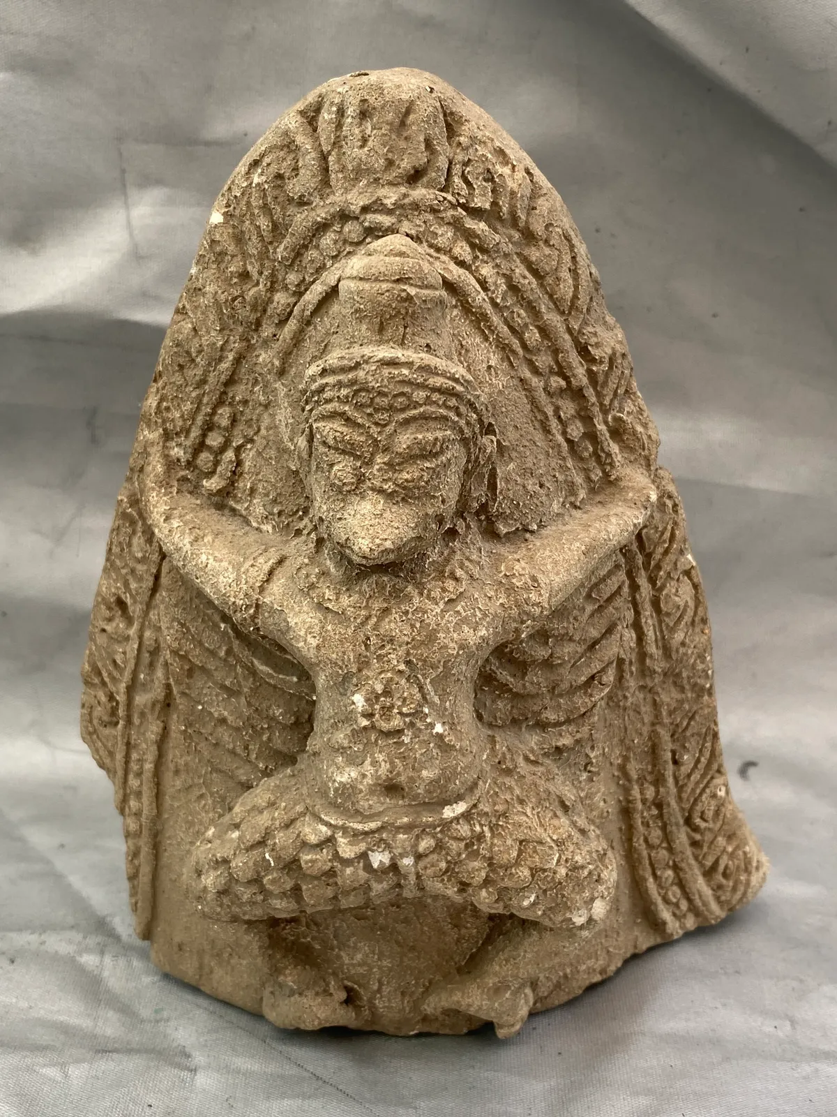 Sjælden original Antefix fra Thailand - tidlig 1800 tals