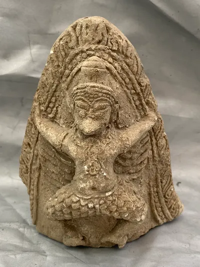 Sjælden original Antefix fra Thailand - tidlig 1800 tals