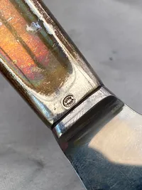 Kagekniv - Georg Jensen. Greb er i sterlingsølv