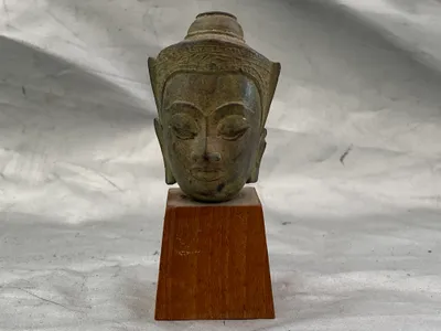 Originalt Buda hoved - Thailand 1800 tallet