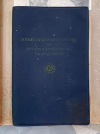 Originalt sygeplejerske lot (Album og medicinsk ordbog)